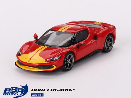 BBR Models 1:64 Ferrari 296 GTB Assetto Fiorano – Rosso Corsa Online Sale