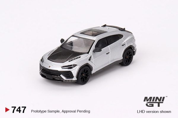 Mini GT 1:64 Lamborghini Urus Performante – Grigio Nimbus – MiJo Exclusives Online