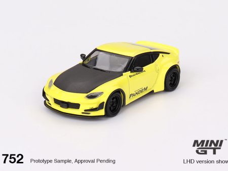 Mini GT 1:64 Nissan Z Pandem – Ikazuchi Yellow – MiJo Exclusives For Discount