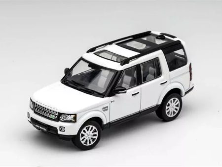 GCD 1:64 Land Rover Discovery 4 White LR4 For Sale