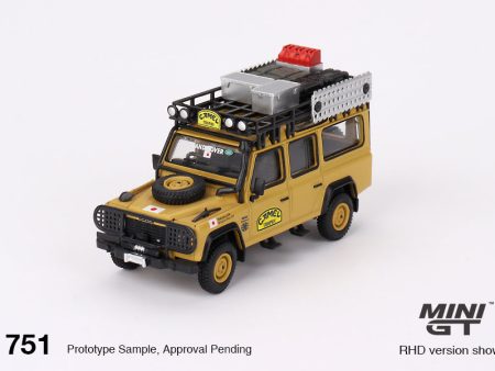 Mini GT 1:64 Land Rover Defender 110 1989 Camel Trophy Amazon Team Japan – MiJo Exclusives Online Sale