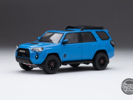 (VIP Membership 2024) GCD DiecastTalk Exclusive 1 64 Toyota 4Runner TRD PRO Voodoo Blue Ltd 200pcs Cheap