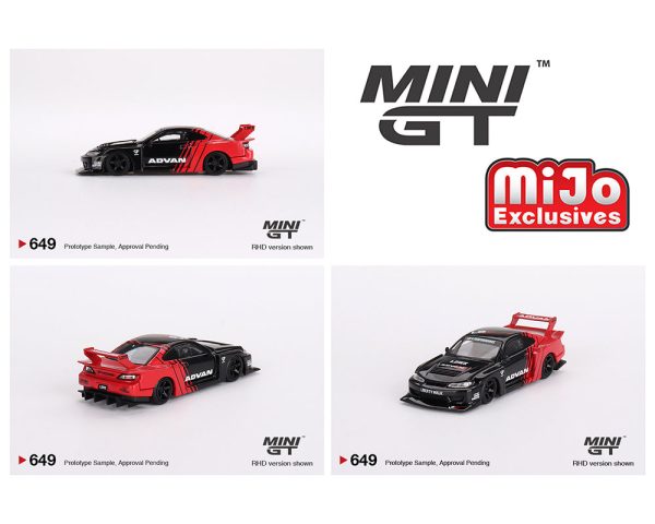 (Preorder) Mini GT 1:64 Nissan LB-Super Silhouette S15 SILVIA ADVAN – Mijo Exclusives Supply