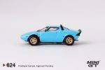 Mini GT 1:64 Lancia Stratos HF Stradale – Azzuro Chiaro – MiJo Exclusives Online Hot Sale