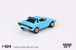 Mini GT 1:64 Lancia Stratos HF Stradale – Azzuro Chiaro – MiJo Exclusives Online Hot Sale