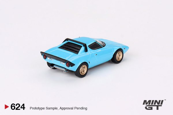 Mini GT 1:64 Lancia Stratos HF Stradale – Azzuro Chiaro – MiJo Exclusives Online Hot Sale