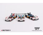 (Preorder) Mini GT 1:64 Porsche 963 Porsche Penske Motorsport 2023 24 Hrs. of Le Mans 3 Cars Set Limited Edition 3000 Sets For Sale