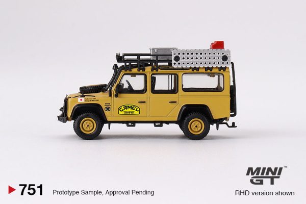 Mini GT 1:64 Land Rover Defender 110 1989 Camel Trophy Amazon Team Japan – MiJo Exclusives Online Sale