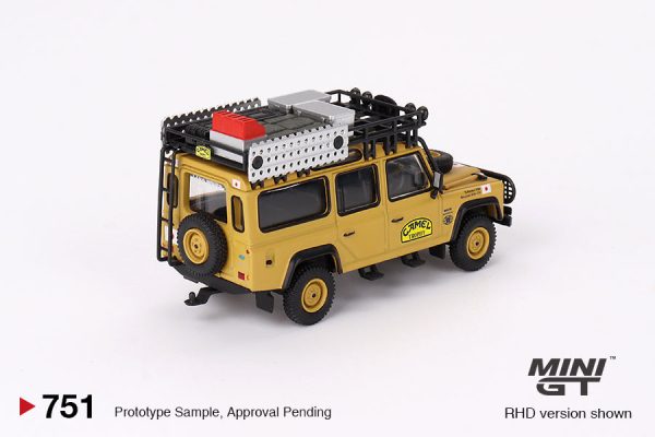 Mini GT 1:64 Land Rover Defender 110 1989 Camel Trophy Amazon Team Japan – MiJo Exclusives Online Sale