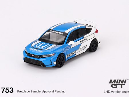 Mini GT 1:64 Honda Civic Type R #3 2023 Pace Car – Blue – MiJo Exclusives For Cheap