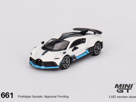 (Preorder) Mini GT 1:64 Bugatti Divo – White – MiJo Exclusives Online Hot Sale