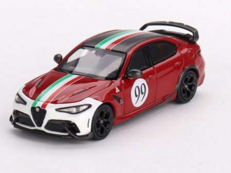 BBR Models 1:64 Alfa Romeo Giulia GTAm Rosso GTA #99 Centro Stile Livery For Cheap