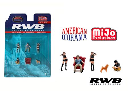 American Diorama 1:64 Figures RWB Legend Akira Nakai – Mijo Exclusives Hot on Sale