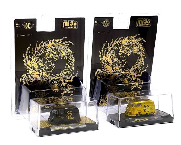 (Preorder) 1 set of M2 Machines 1:64 1960 Volkswagen Delivery Van “2024 Year Of The Dragon” Limited Edition 2,024 Pieces Each – MiJo Exclusives Online Hot Sale