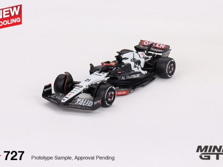 (Preorder) Mini GT 1:64 AlphaTauri AT04 #21 Nyck de Vries 2023 F1 2023 Australian GP- MiJo Exclusives Supply