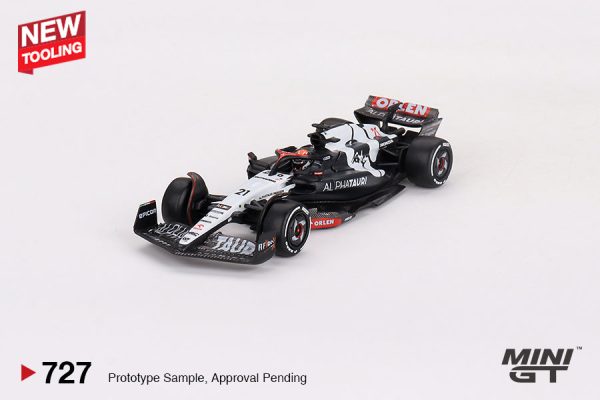 (Preorder) Mini GT 1:64 AlphaTauri AT04 #21 Nyck de Vries 2023 F1 2023 Australian GP- MiJo Exclusives Supply