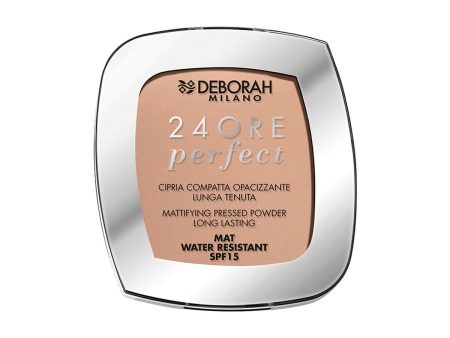 Compact Powders Deborah 24ore Perfect Nº 04 Beige Spf 15 For Sale