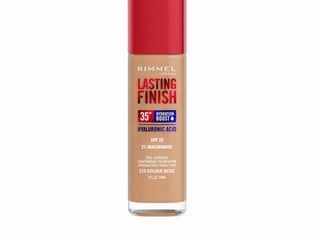 Crème Make-up Base Rimmel London Lasting Finish Nº 210 Golden Beige Spf 20 30 ml Online