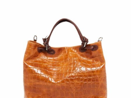 Women s Handbag Ábaco AS221LIVIAU006 Brown 39 x 32 x 14 cm Online Sale