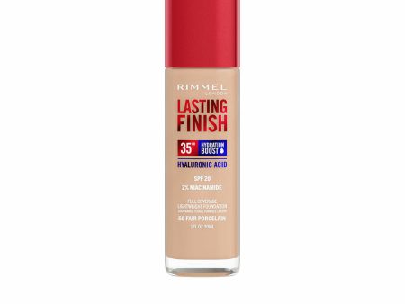 Crème Make-up Base Rimmel London Lasting Finish Nº 050 Fair Porcelain Spf 20 30 ml Online Sale