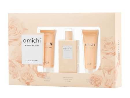 Women s Perfume Set Amichi Intense Bouquet 3 Pieces Hot on Sale