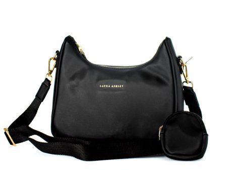 Women s Handbag Laura Ashley CLARENCE-NOIR Black 25 x 20 x 10 cm on Sale