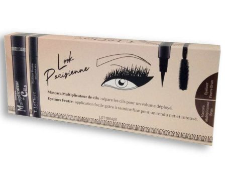 Eye Make-up LeClerc Look Parisienne 2 Pieces Nº 02 Brun Online Hot Sale