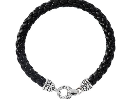 Men s Bracelet Albert M. WSOX00141.BLK For Discount