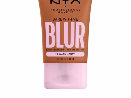 Crème Make-up Base NYX Bare With Me Blur Nº 15 Warm honey 30 ml Fashion