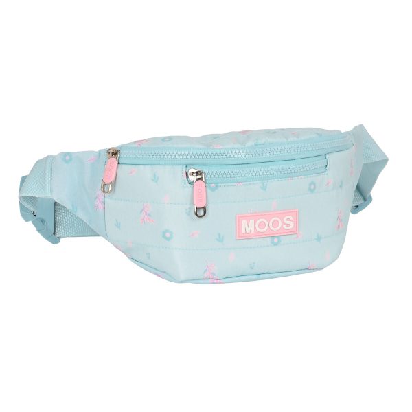 Belt Pouch Moos Garden Turquoise 23 x 12 x 9 cm Cheap