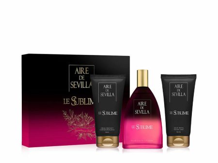 Women s Perfume Set Aire Sevilla Le Sublime EDT 3 Pieces Hot on Sale