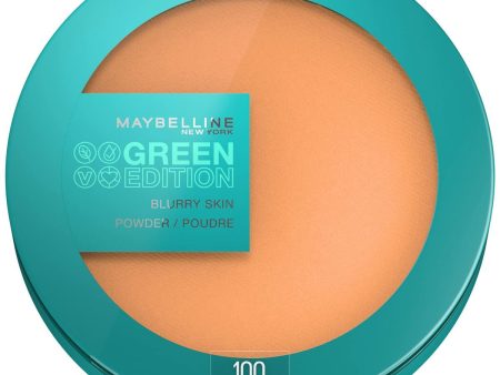 Compact Powders Maybelline Green Edition Nº 100 Softener Supply