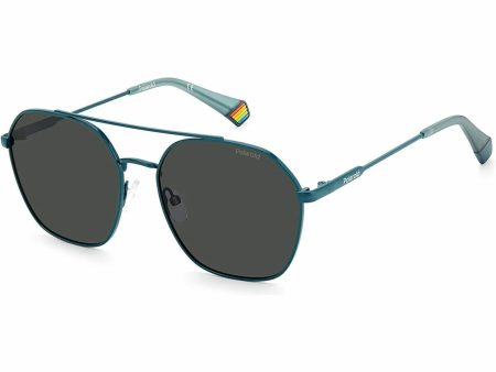 Unisex Sunglasses Polaroid PLD-6172-S-MR8-M9 ø 57 mm For Discount