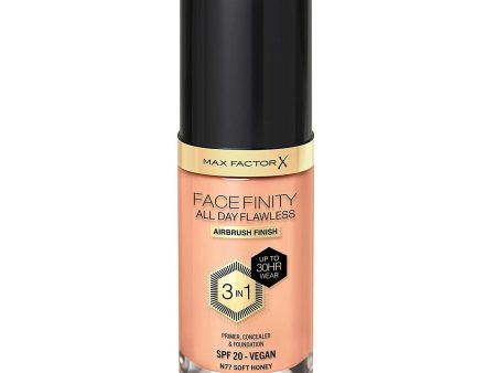 Crème Make-up Base Max Factor Facefinity Nº 77 Soft honey 30 ml Online