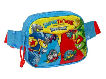 Belt Pouch SuperThings Rescue force 14 x 11 x 4 cm Blue Children s Online Hot Sale