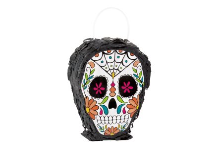 Mini Sugar Skull Day of the Dead Pinata Hot on Sale