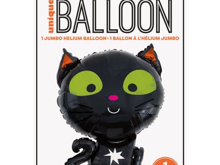 Black Cat Giant Foil Balloon 27 , Packaged Discount