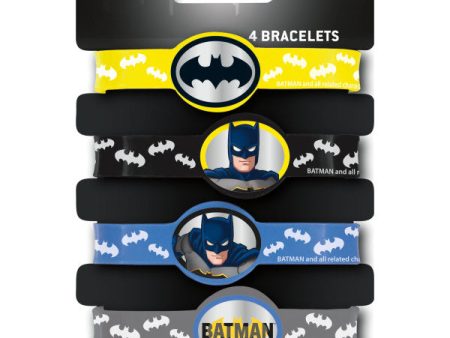 Batman Stretchy Bracelets, 4ct For Discount