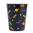 Cat & Pumpkin 9oz Paper Cups, 8ct Online