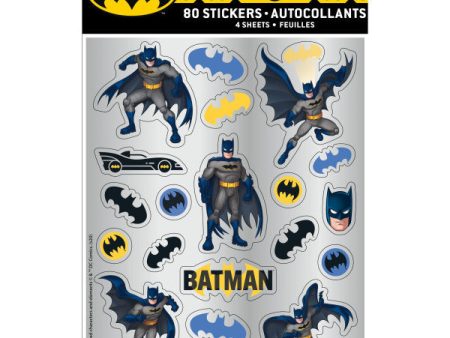 Batman Sticker Sheets, 4ct Sale